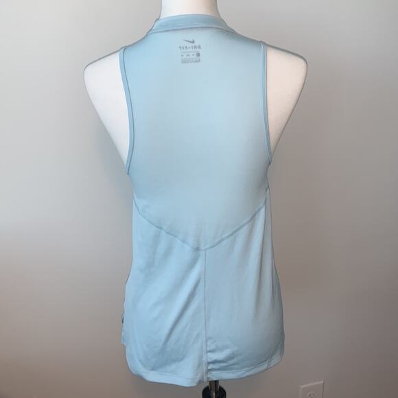Nike Running Dri Fit Light Blue Sleeveless Crewneck Tank Top Womens XS - Picture 6 of 6